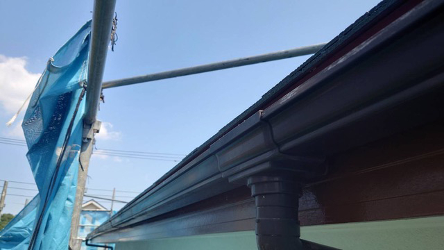 雨樋 施工前写真